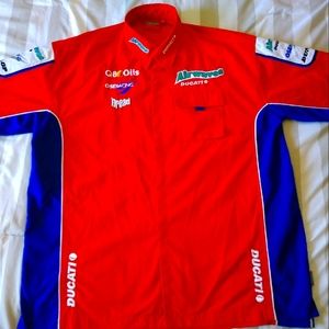 RARE Vintage Airwaves Ducati Moto Racing Team Shirt